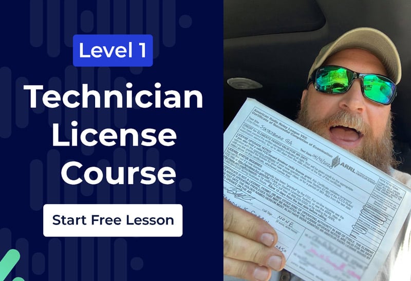 Level 1: Technician License Free Lesson