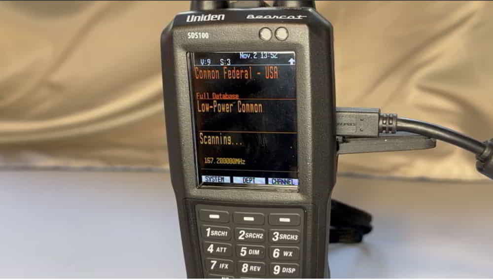 For VHF and UHF, a scanner or HT will work
